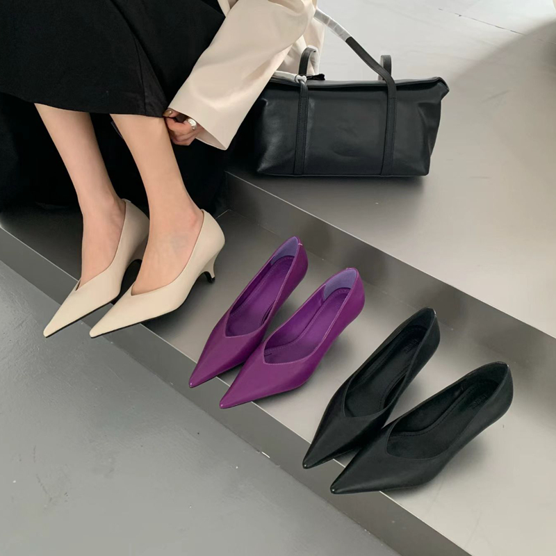 Women Shoes Brand - 蘇嘉倫 2025 春新作 レディース パンプス ファッション