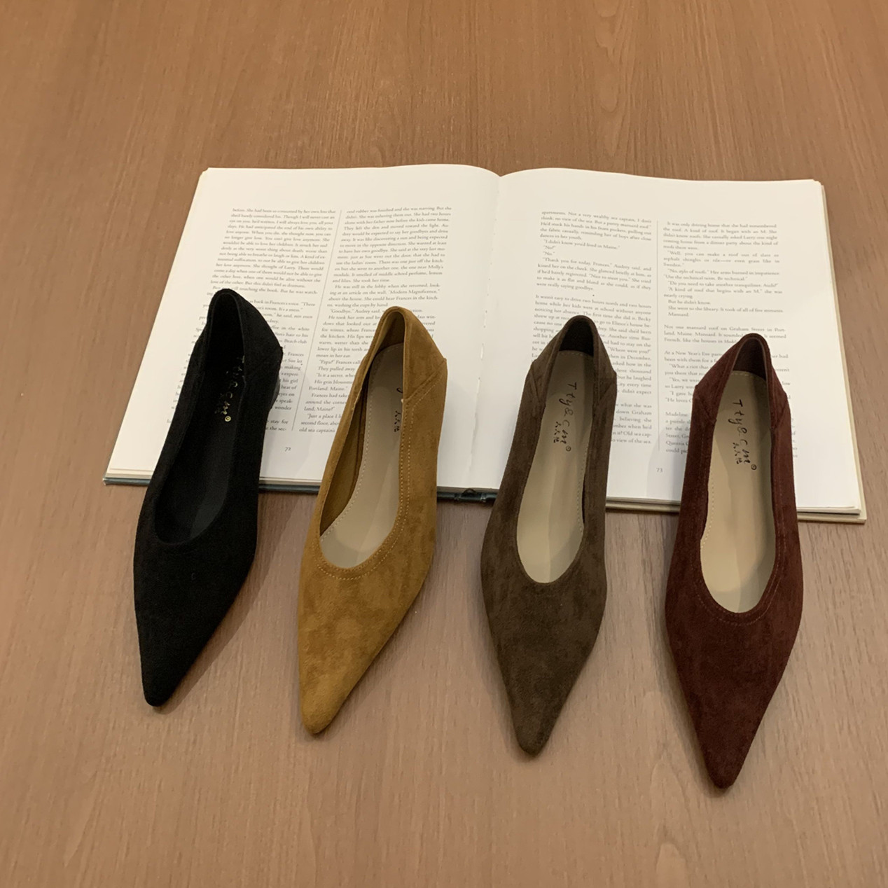 Women Shoes Brand - バイラモス 春の新作 レディース フラットシューズ ファッション 浅履き