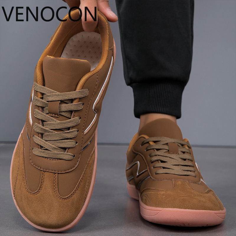 Women'S Shoes Wide Width - VENOCON メンズワイドボールエクストラライトつま先ボックス鼻足ミニマリスト裸足革靴スニーカー靴男性女性