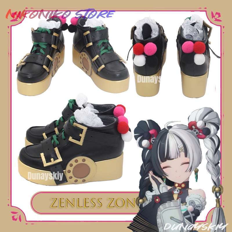 Women'S Shoes Zone - ゲームゼンレスゾーンゼロ ダイアリンコスプレ靴 ダイアリンパンシューズ リユインコスプレ靴 ハロウィンパーティー用 大人女性男性ハロウィン