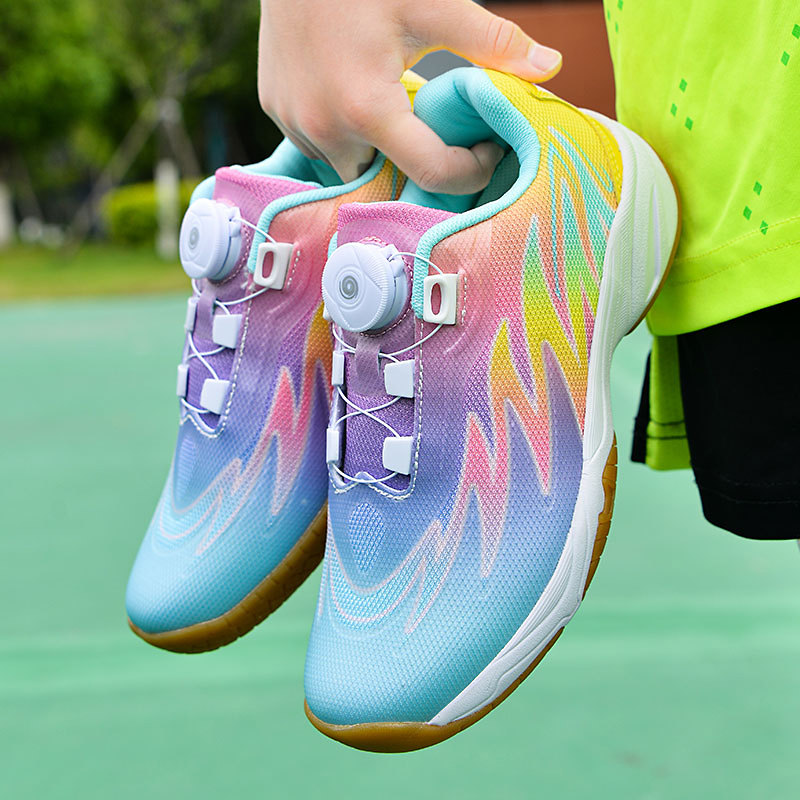 男の子と女の子のためのバドミントンシューズ、バレーボールスニ - Women'S Shoes Volleyball のレビューと価格