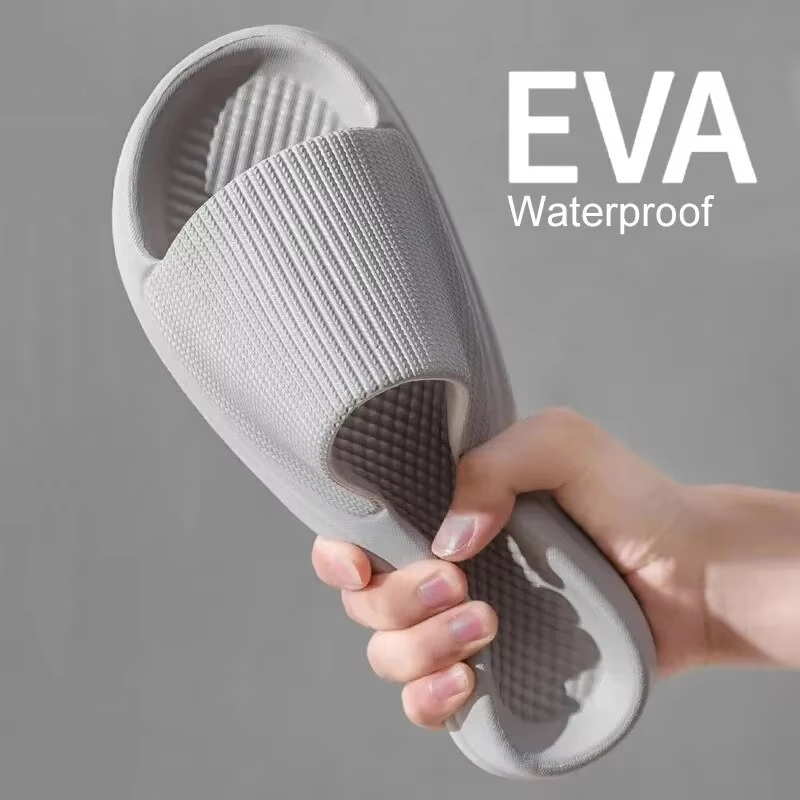 ソフトソールマッサージシャワーシューズ女性男性カップル用防水 - Women Shoes Waterproof のレビューと価格