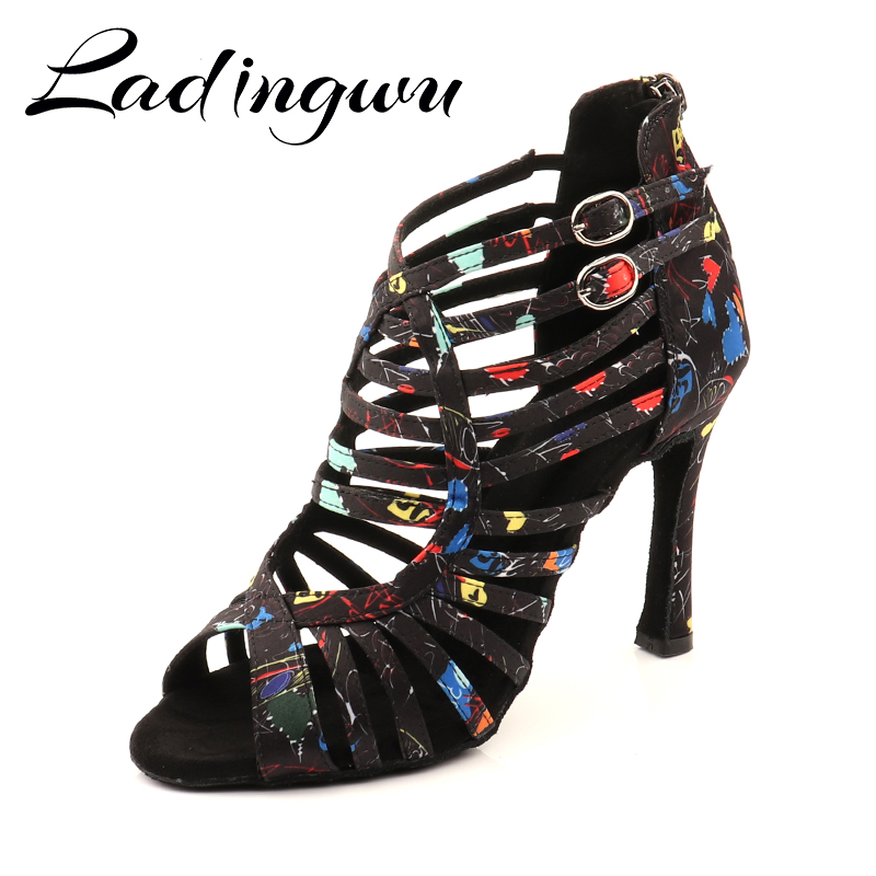 Ladingwu-女性と女の子のためのサテンダンスブーツ,モ - Women'S Shoes Z のレビューと価格