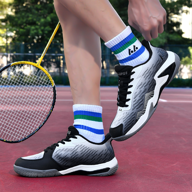 プロのカップル向け滑り止めトレーニングスニーカー軽量女性用テ - Women'S Shoes Volleyball のレビューと価格