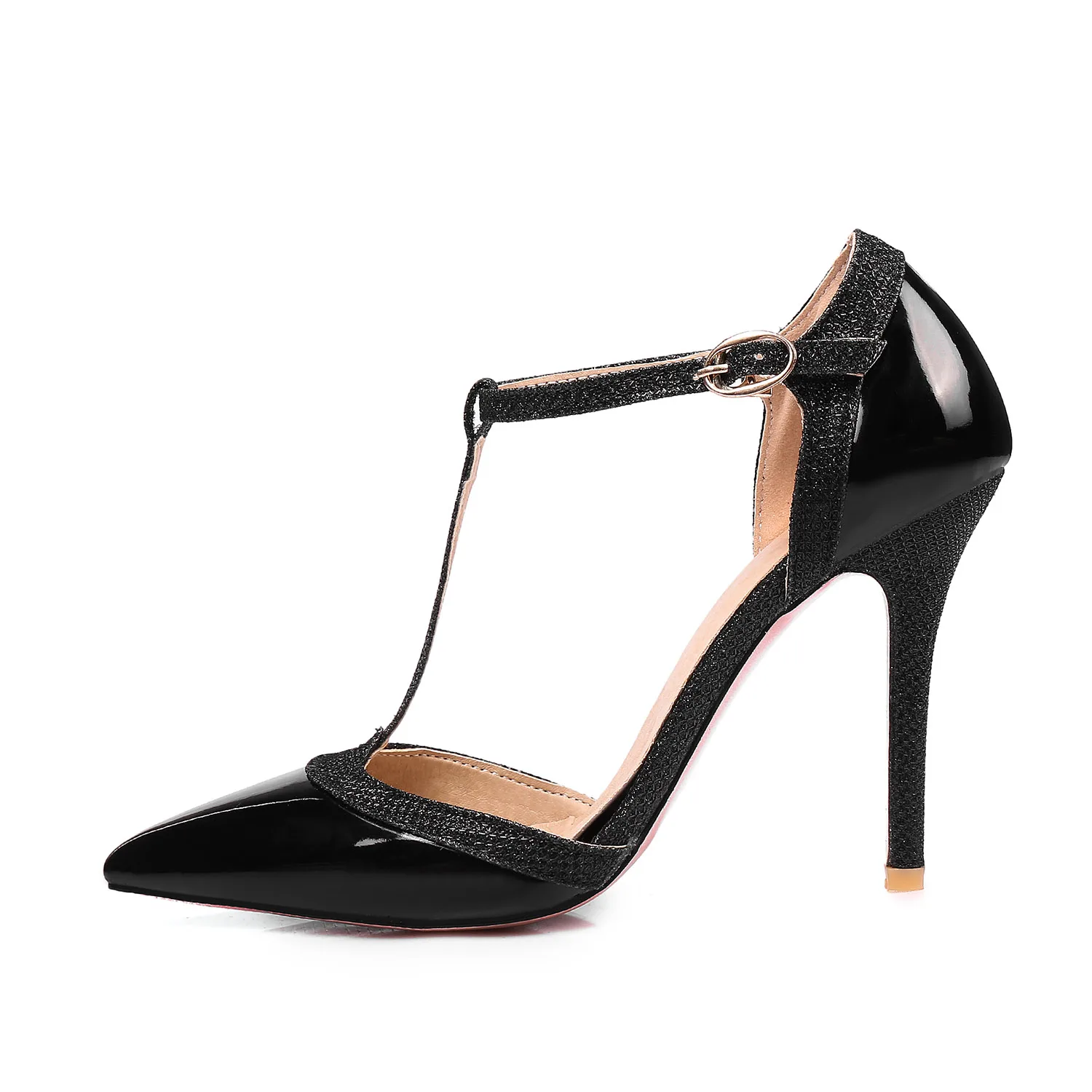 女性のための光沢のあるサンダル,スーパーハイヒール,パーティ - Women Shoes Brand のレビューと価格