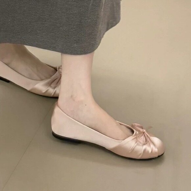 2026年新作 蝶結び サテン シャロー シングルシューズ  - Women'S Heels のレビューと価格