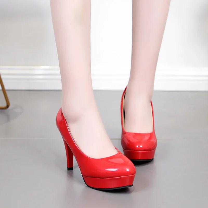 ハイヒール レディース 2025年新作 韓国風 細ヒール 浅 - Women Shoes Waterproof のレビューと価格
