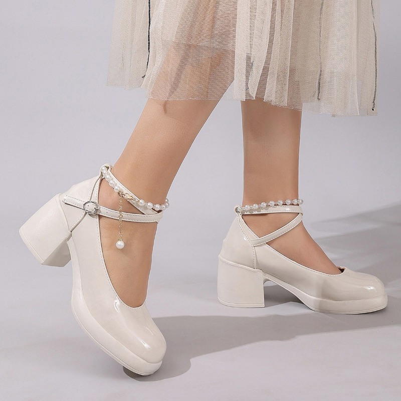 レディース パンプス シューズ ファッション クロスストラッ - Women'S Heels のレビューと価格