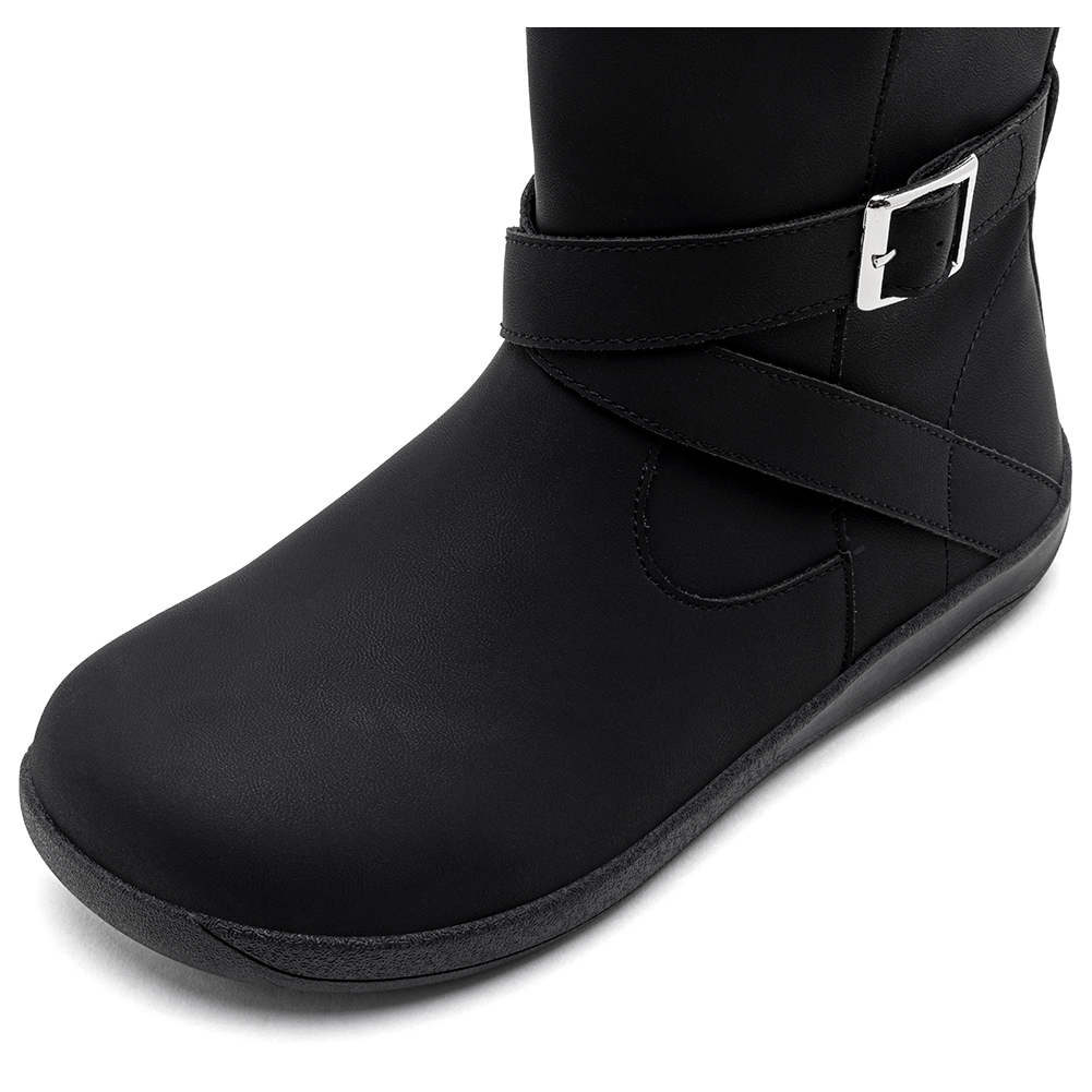 HOBIBEAR ワイド幅ベアフットブーツ レディース 人工 - Women'S Shoes Wide Width のレビューと価格