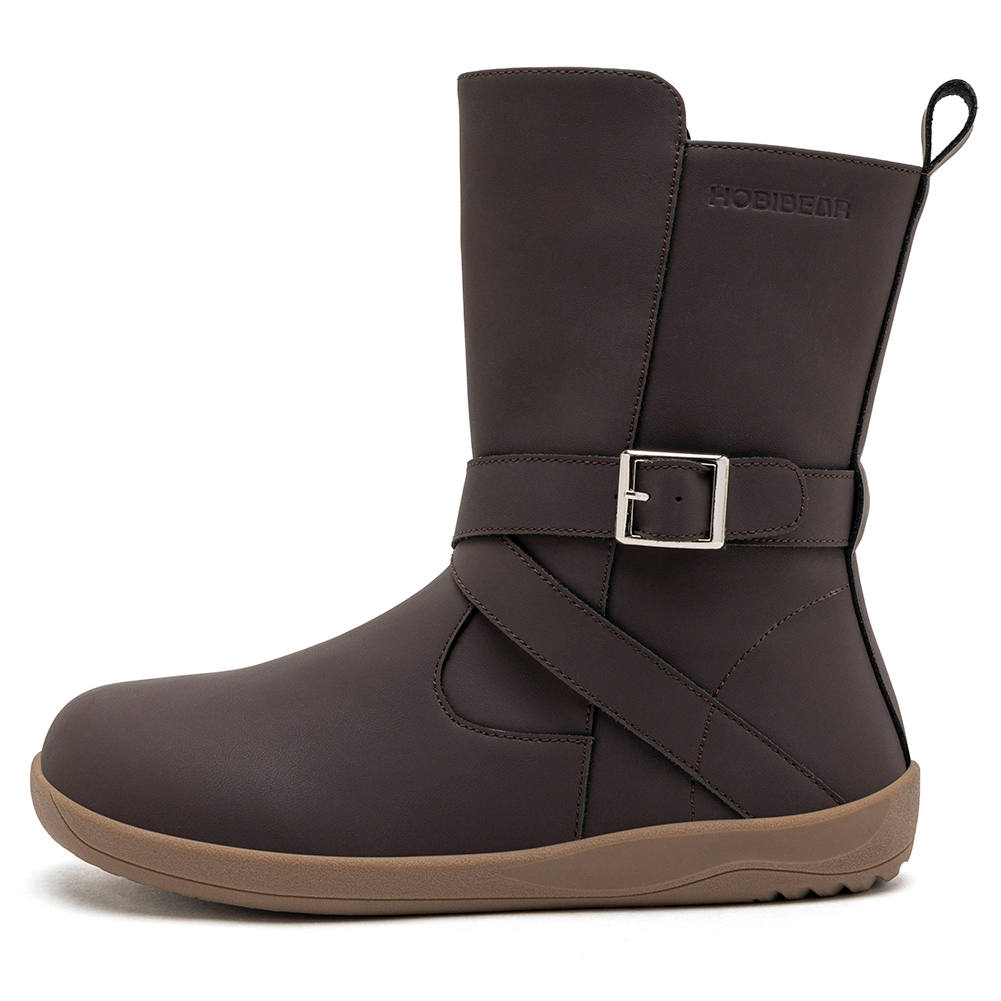 HOBIBEAR ワイド幅ベアフットブーツ レディース 人工 - Women'S Shoes Wide Width のレビューと価格