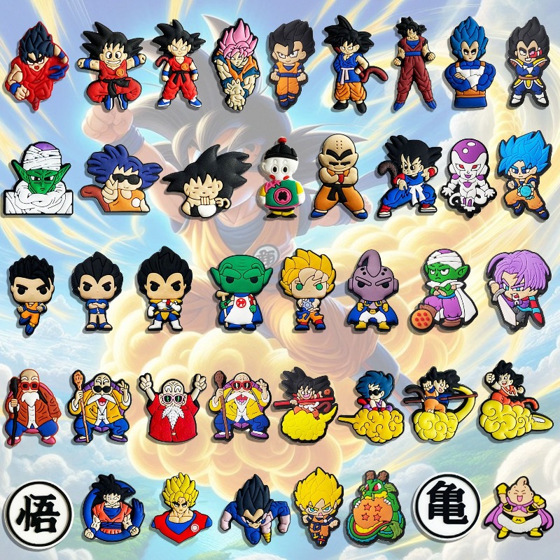 ドラゴンボールZ悟空シューズチャーム ソフトラバー取り外し可 - Women'S Shoes Z のレビューと価格
